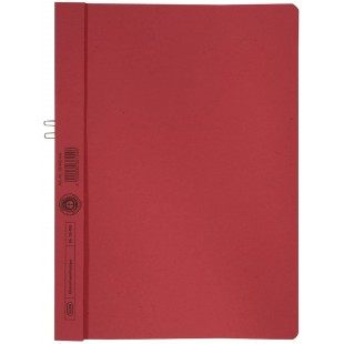 chemise clip, A4, sans rabat avant, rouge