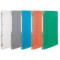 Classeur Hawai 4 anneaux 15 mm polypropylene translucide 5/10e assortis