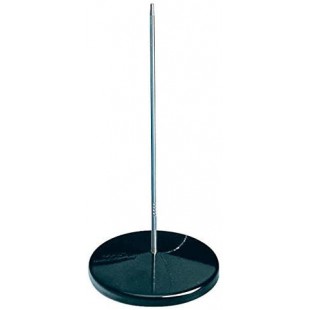 Lot de 10 : 3201190Note piquer, DE LA Base en metal Aiguille en acier inoxydable, 170x 85mm Noir