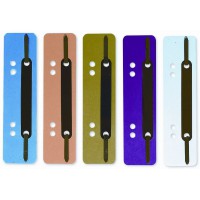 100560150 einhange Carnet de Sante Bandes PP, lamelle en PP pour A5 et A4, couleurs assorties, 250 pieces