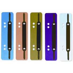 100560150 einhange Carnet de Sante Bandes PP, lamelle en PP pour A5 et A4, couleurs assorties, 250 pieces