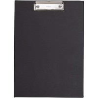 2334490 bloc-notes Noir A4 Carton, Plastique - Blocs-notes (Noir, A4, Carton, Plastique, 1 pochettes, 321 mm, 346 mm)