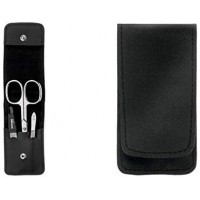 9951 manikr Kit, en etui en cuir, Noir
