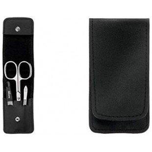 9951 manikr Kit, en etui en cuir, Noir