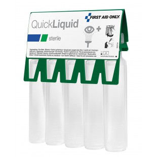 First Aid Seulement 20 ml quickliquid lave-oe“il Ampoules - Lot de 5