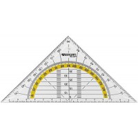 Equerre g‚om‚trique, hypot‚nuse: 140 mm