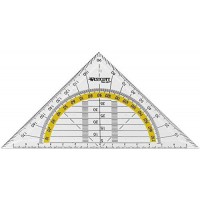 Equerre g‚om‚trique, hypot‚nuse: 140 mm