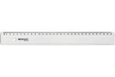 regle Plate, en Plastique, Longueur: 300 mm Noir
