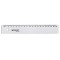 Regle Plate, en Plastique, Longueur: 400 mm