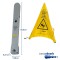 Easy absorb P-10006 Panneau de signalisation antiderapant Attention !", Pop Up multilingue, jaune, 53,5 cm