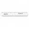 Plastique Regle - 15cm flexible pour gaucher