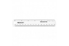 Plastique Regle - 15cm flexible pour gaucher