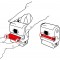 Cassette encreur de rechange pour tampon 6/4913D Vert
