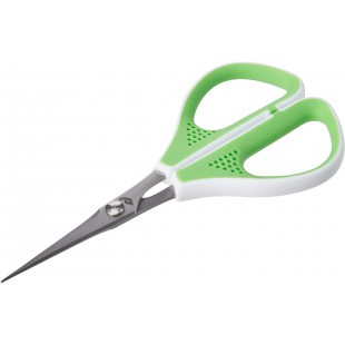 975411 Comfortline Ciseaux silhouette 11,4 cm Vert pomme/Blanc