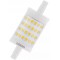 Osram LED R7s 9,5 W Blanc chaud 78 mm Intensite variable 
