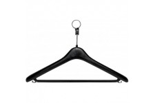 Lot de 20 : UNILUX cintres antivol LOCKY plastique Noir