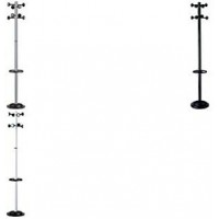 Unilux 400095390 Accueil 400095390 Portemanteau sur pied a  Tete Tournante avec 8 Pateres Porte-Parapluies et Egouttoir 175 x 34