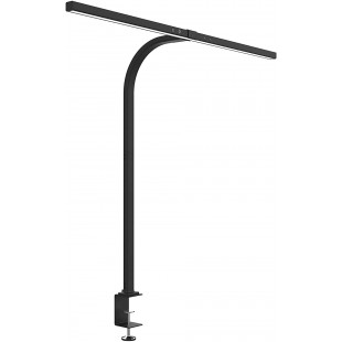UNILUX 400124562 Lampe de bureau, 12.5 W, Noir, 70 x 80cm 