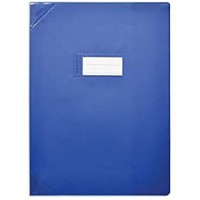 Protege-cahiers PVC 150 Strong Line 24x32 cm opaque bleu