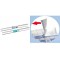 100207198 livre Protection d'ecran, incolore, autocollant, 450 mm x 5 m