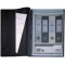  Lot de 3 Protege-documents "Le Lutin Original" PVC 10 Pochettes 20 Vues Noir