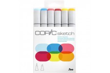 COPIC Set 6 Couleurs Primaires SKST6-PERF