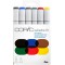 COPIC set 6 couleurs primaires vives