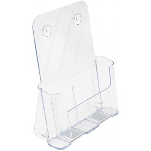 Standard Literature Holder Rigid A4 Clear Ref 77001