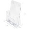 Standard Literature Holder Rigid A4 Clear Ref 77001