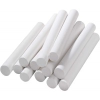 zkr09sb Craie, 7 x 70 mm, carton Boite de 12 craies blanc
