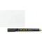 Securit Ardoise a8, Blanc, kit de 20 Noir