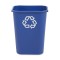 Rubbermaid Commercial Products FG295773 Poubelle 39 l Bleu