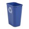 Rubbermaid Commercial Products FG295773 Poubelle 39 l Bleu