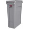 Rubbermaid Commercial Products FG354060GRAY Collecteur de Dechets 87 l Gris