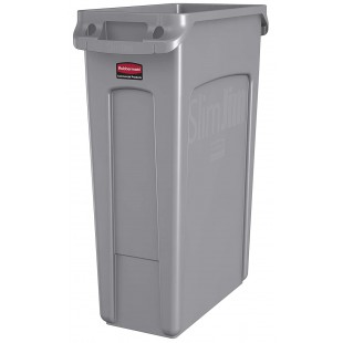 Rubbermaid Commercial Products FG354060GRAY Collecteur de Dechets 87 l Gris