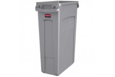 Rubbermaid Commercial Products FG354060GRAY Collecteur de Dechets 87 l Gris