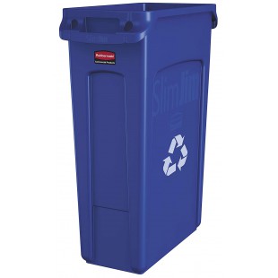 Rubbermaid Commercial Products 871347 Collecteur de Dechets 87 l Bleu