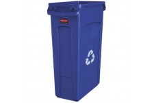 Rubbermaid Commercial Products 871347 Collecteur de Dechets 87 l Bleu