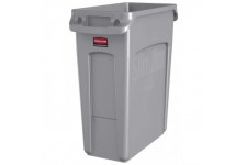 Rubbermaid Commercial Products 1971258 Collecteur de Dechets 60 l Gris