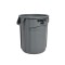 Rubbermaid Commercial Products FG262000GRAY Brute Recipient rond Gris 75,7 l