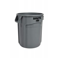 Rubbermaid Commercial Products FG262000GRAY Brute Recipient rond Gris 75,7 l