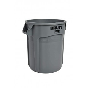 Rubbermaid Commercial Products FG262000GRAY Brute Recipient rond Gris 75,7 l