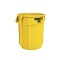 Rubbermaid Commercial Products BRUTE® ventile 76 L Jaune FG262000YEL