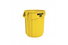 Rubbermaid Commercial Products BRUTE® ventile 76 L Jaune FG262000YEL