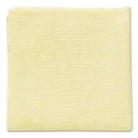 Lot de 24 : Rubbermaid Commercial 1820577Chiffon en microfibre Economy, 12par 30,5cm, Rouge (16" x 16", jaune, 12