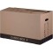Lot de 20 : SMARTBOXPRO Cartons demenagement Cargo Box XXL dim interieure 75x42x44 cm Brun
