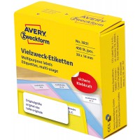 Avery Zweckform etiquette 38 x 14 mm WS 400st multi-usage