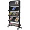 Paperflow EasyDisplays 255N.01 Presentoir mobile profil en polystyrene Noir