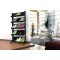 Paperflow EasyDisplays 255N.01 Presentoir mobile profil en polystyrene Noir