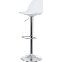 PAPERFLOW THBOBBA.35.13 Bobba Lot de 2 tabourets de bar Blanc